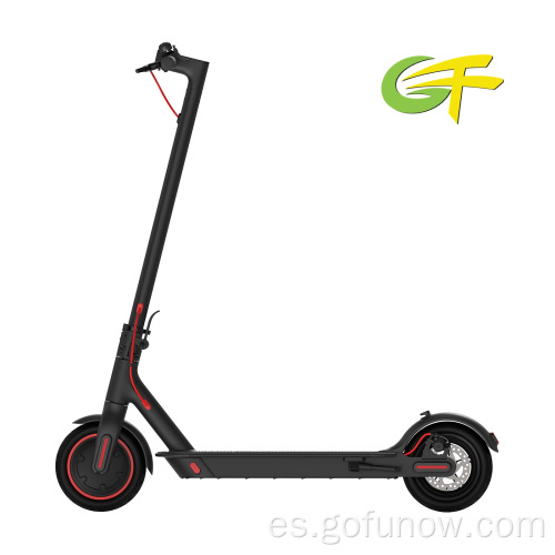 Scooters eléctricos plegables de 2 pulgadas de neumáticos sólidos de 8.5 pulgadas